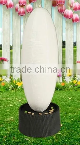 Oval Shape Led Fiber Glass Water Fountain photo-4