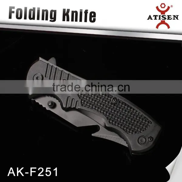 Outdoor Fast Open Knives Hunting Rescue Pocket Tactical Folding Knife photo-3