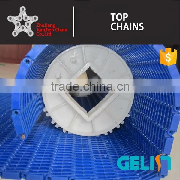 900 Series Flat Top Chain Dynamic Filter Modular Plastic Conveyor Belt photo-2