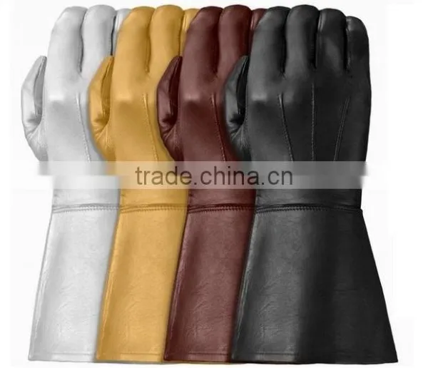 Yellow Gauntlet Gloves photo-6