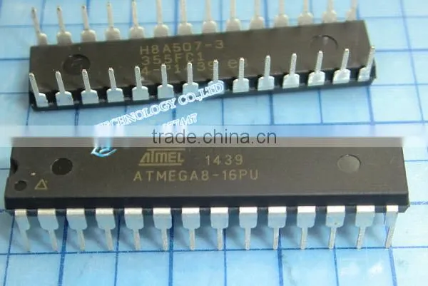 Kind Shooting ATMEGA8-16PU A T M E G A 8 Singlechip DIP-28 photo-2