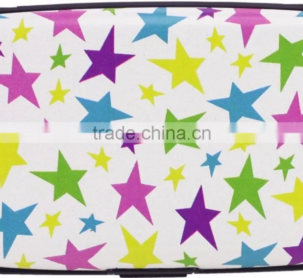 Printed Aluminum Wallet Aluma Wallet Credit Card Holder photo-6