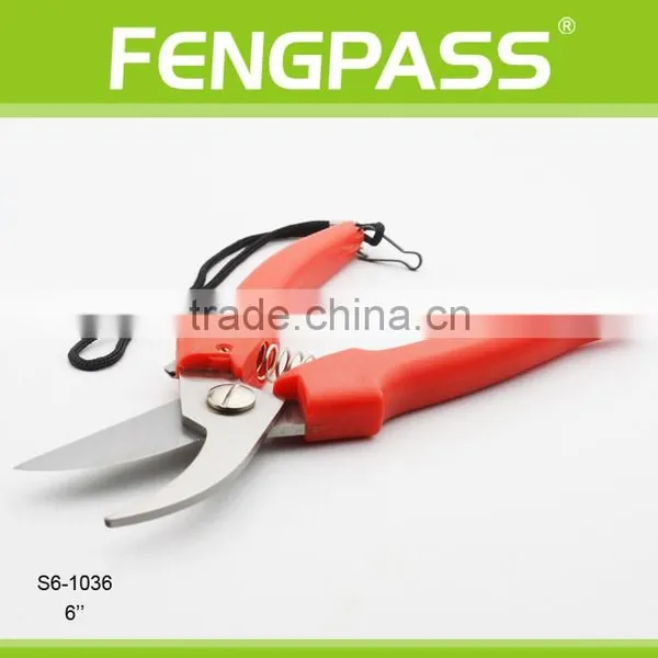 S6-1036 Multifunctional Stainless Steel Cutting Flower Garden Scissors photo-4