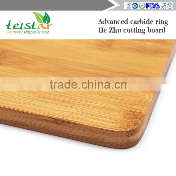 100% Eco-Friendly Square Organic Bamboo Cutting Boards Wholesale photo-4