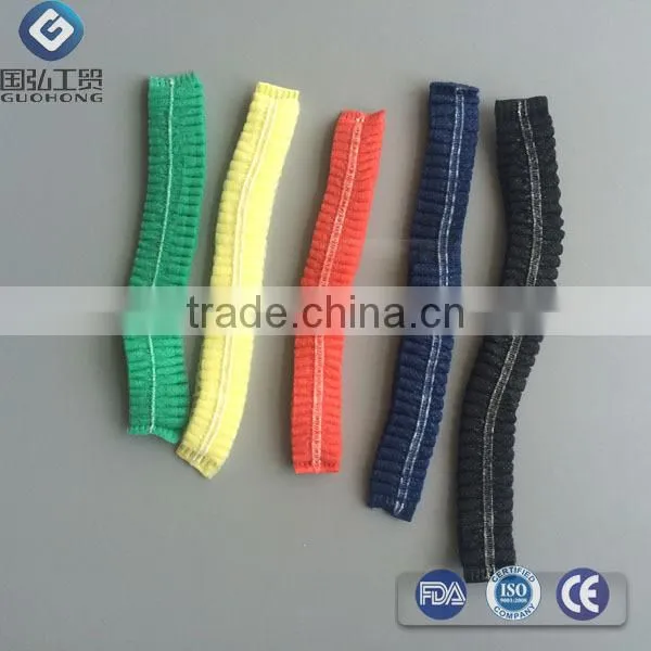 Disposable Surgical Non Woven Mob Clip Cap,non Woven Mob Cap for Food Use,non Woven Mob Clip Cap photo-4