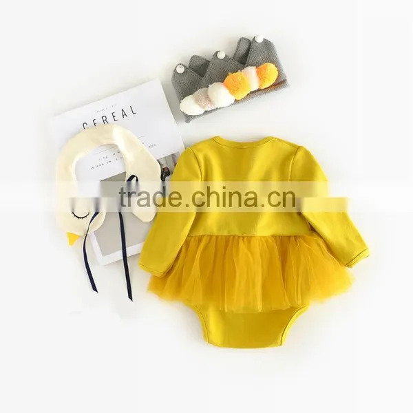 HOT Selling Baby Tutu Dress Baby Romper Lovely Baby Clothes Romper photo-3