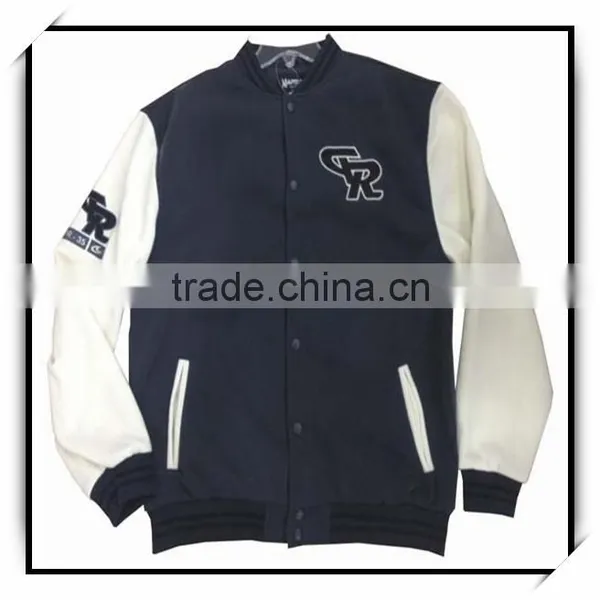 Stock Varsiy American Baseball Jacket Cheap photo-2