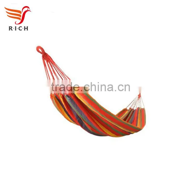 T22 Canvas Fabric Hammock Chair With Stand photo-3