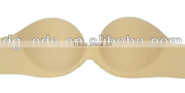 Womens Hot Sex Big Boobs Clear Silicone Bra photo-3