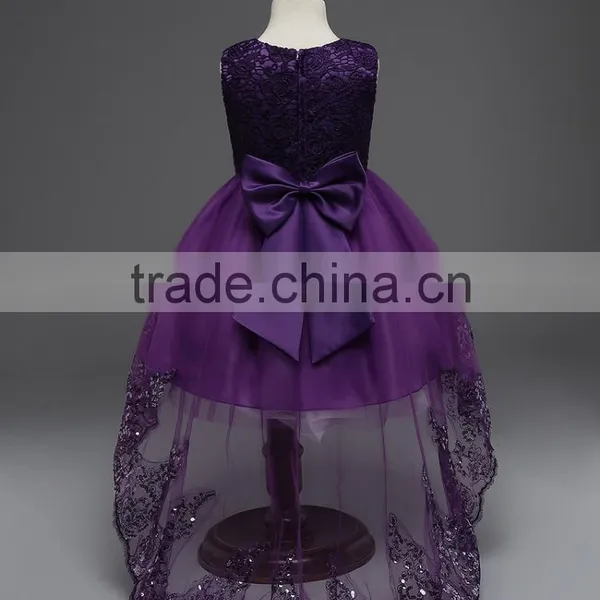 Customize Frock Design for Baby Girl 2017 Summer & Autumn Kids Baby Girl Dress Colorful Puffy Flower Dress Children Clothes photo-2