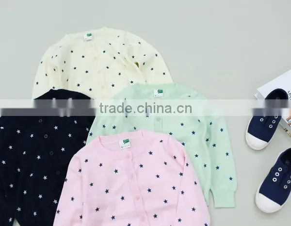 New Arrival Children School Kids Wear Cardigan Sweaters V-neck Child Cardigan photo-3