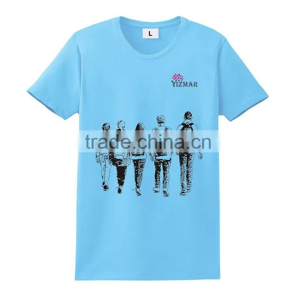 China Wholesale Cheap 100% Cotton Men's Custom t Shirt Printing photo-5
