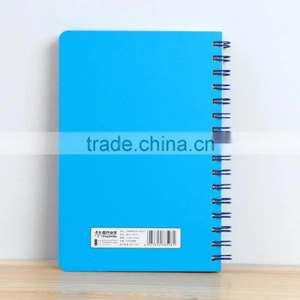 A5 Cheap Student Notebook Customizable Spiral Planner Hollow Card Paper Cover Organizer Printing photo-4