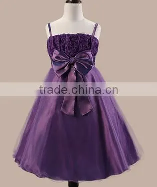 Kid Romantic Party Dress Wedding Ball Gown Dress Bridal Evening Dress Pageant Bridesmaid Dress Kids Party Dresses photo-4