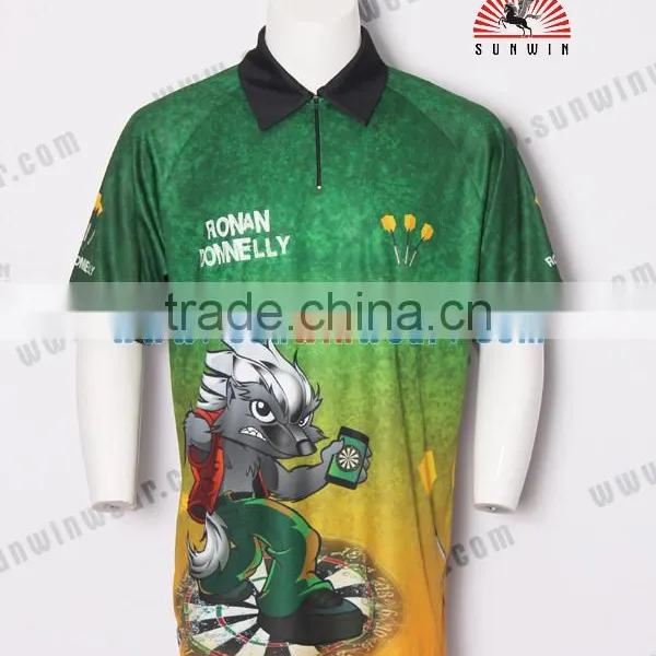 Reversible High Quality Dart Shirt Polyester Sublimated Dart Jersey / Dart Wear photo-6