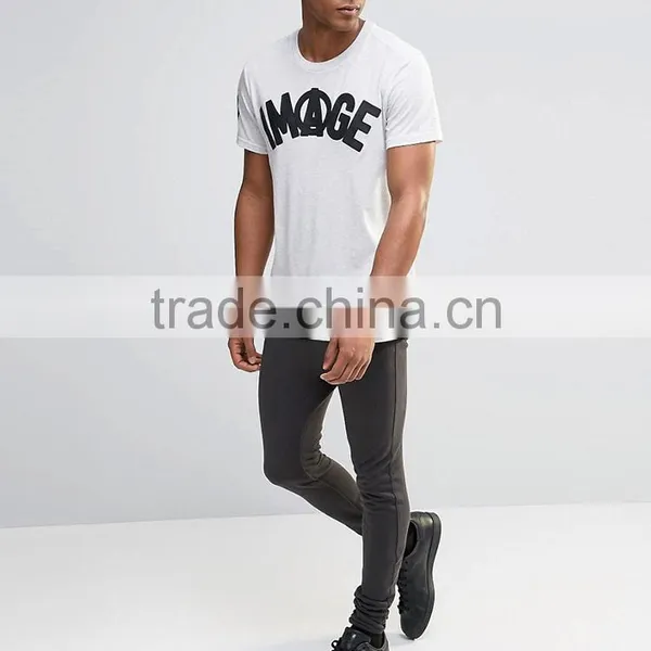 2017 Guangzhou Wholesaler Printed 180g 95% Cotton 5% Polyester Summer Short Sleeve T Shirt Stores photo-4