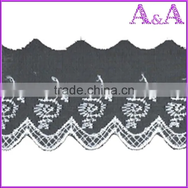 White Organza Lace for Wedding Dress photo-6