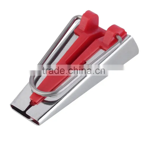 2016 New High Quality 1Pc Fabric Clover Bias Tape Maker Binding Tool 18mm Set Machine Tool Sewing Quilting Hot Selling photo-3