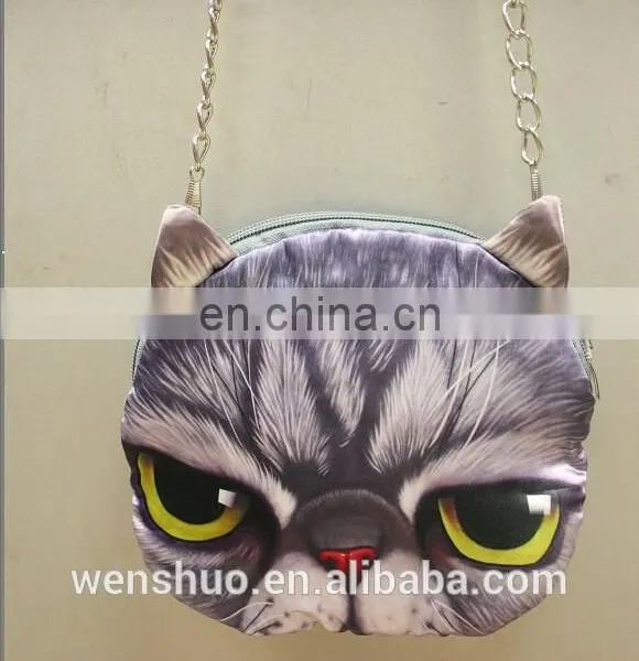 2015 Cat Face Cute Cartoon Mini Handbags photo-6