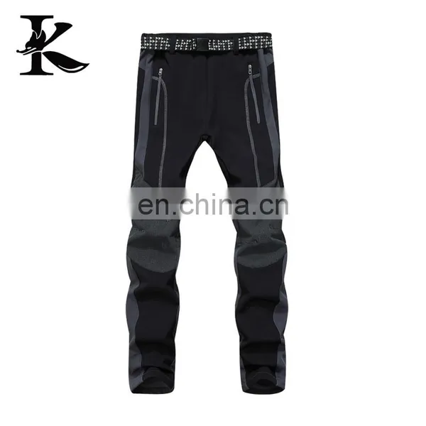 Winter Warm Trousers Mens Casual Pants Softshell photo-3
