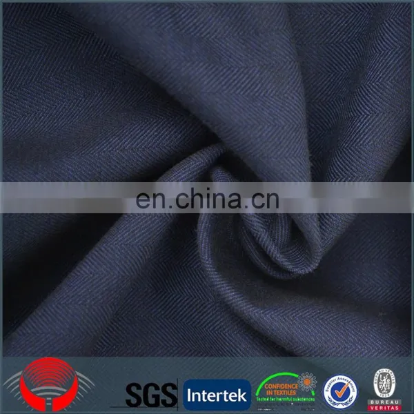 80% Polyester 20% Rayon Woven Herringbone Pattern TR Men's Suiting Fabric photo-6