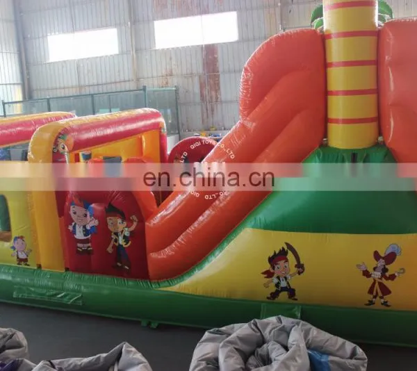 Palm Tree CE Certified Obstacle Course Jumping Inflatable photo-3