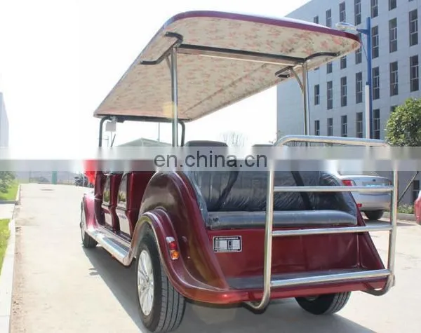 Eight Seat Classic Car Electric Golf Car photo-3