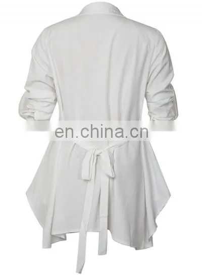 High Quality Long Sleeve Women New Shirt photo-4