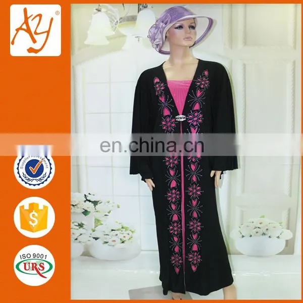 Wholesale Dubai Butterfly Cotton Abaya photo-6