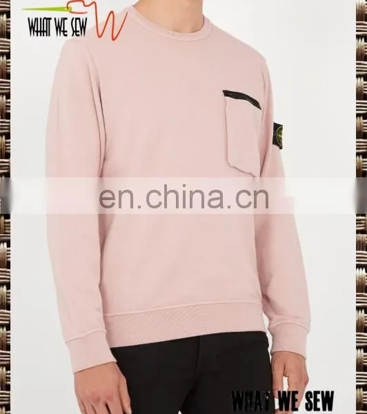 It's Cut From Loop-back Cotton-jersey, and Has a Chest Pocket That Fastens With a Contrasting Black Zip