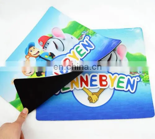 Large Size Rubber Material Mouse Pad Fabric photo-2