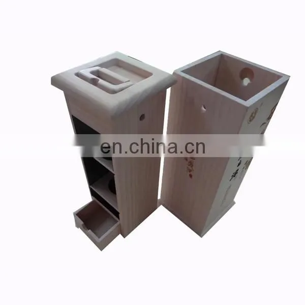 Top Supplier Guangdong Manufacturer Pine Wood Box for Liquor