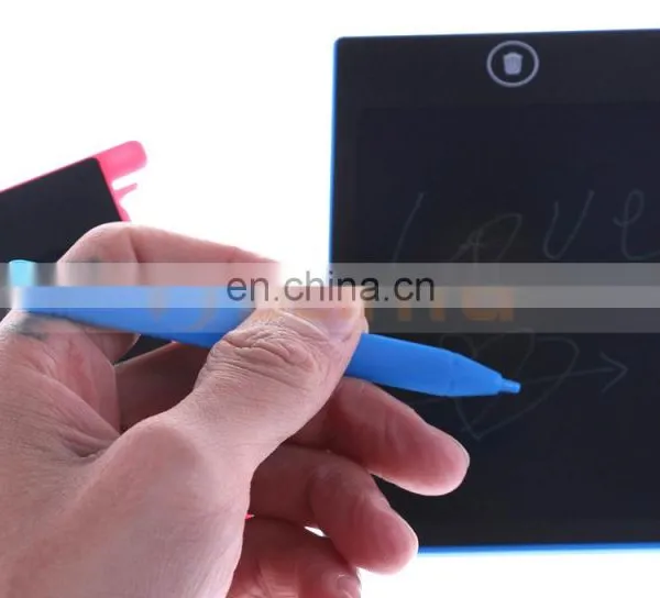 Digital LCD Graffiti Drawing Notepad Kids Erasable Writing Board With Eraser Lock photo-4