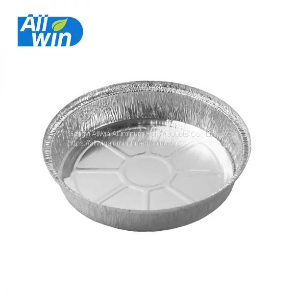 Disposable Aluminum Foil Round Flan Pan Pizza Baking Pan photo-4