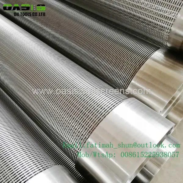304 Steel Square Slot 20 Strainers Deep Well Water Pipes With Threaded Ends photo-3