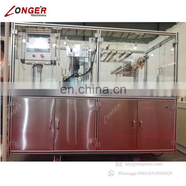 Soap Film Wrapping Box Perfume Cellophane Overwrapper Machine With Tear Tape photo-6
