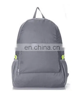 Waterproof Light Weight Nylon Folding Backpack Foldable Outdoor Bag photo-2