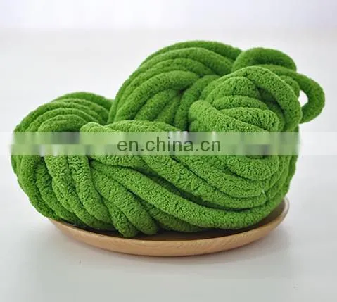 Chunky Chenille Yarn 100%polyester Yarn photo-7
