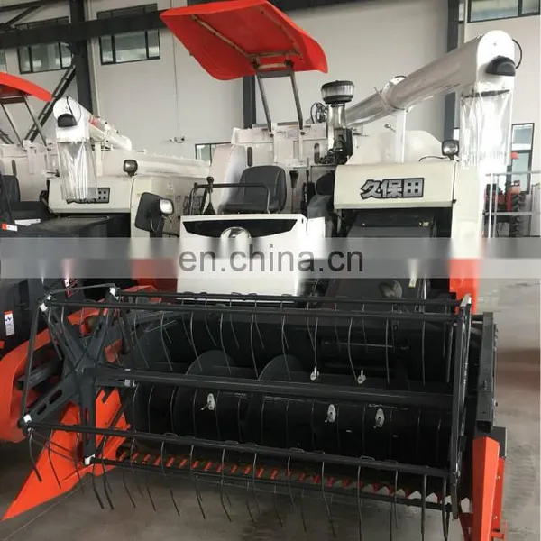 High Quality Kubota Second-hand Rice Harvester Combine 688Q Wheat Cutting Machines photo-3