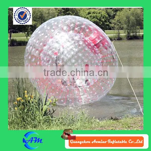 Aqua Inflatable Water Walking Balls PVC / TPU Giant Zorb Ball for Sale