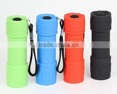 9LED Plastic Led Flashlight photo-2