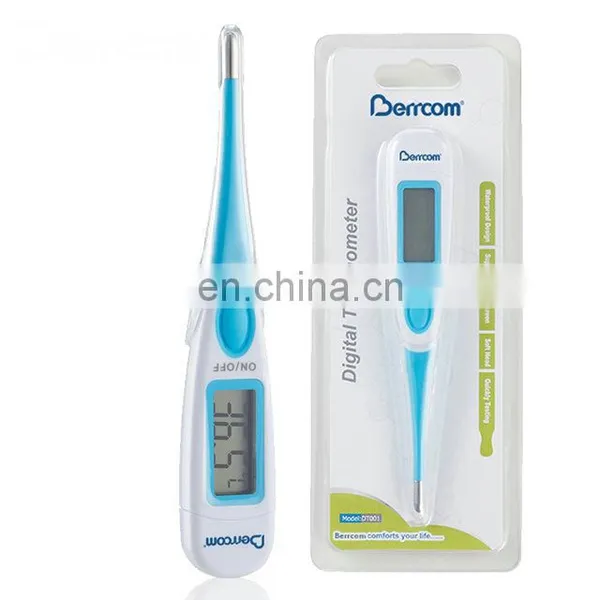Waterproof Smart Sensor Digital Mini Basal Body Temperature Pen Type Armpit Clinical Anus Oral Thermometer With Flexible Probe photo-4