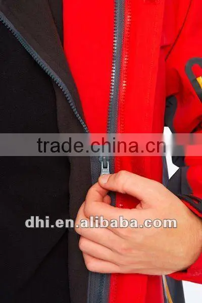 Garment Factory Supply Unisex Waterproof Breathable 3 in 1 Outdoor Jacket photo-3