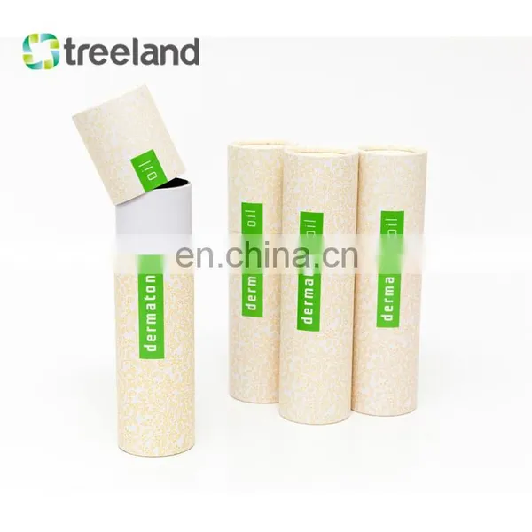 Eco Friendly Oil Paper Packaging Tube Custom Paper Cardboard Tube photo-3