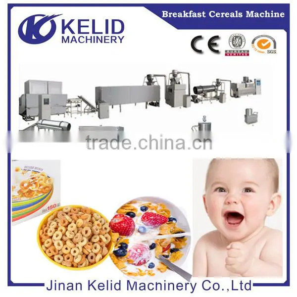 Full Automatic Turnkey Breakfast Cereals Food Machinery photo-6