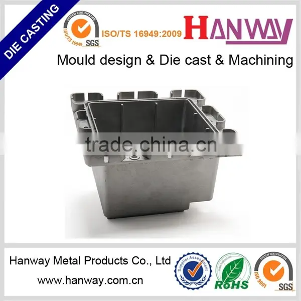OEM Customize Aluminum Die Casting Powder Coating Solar Led Street Light Heat Sink Housing photo-6