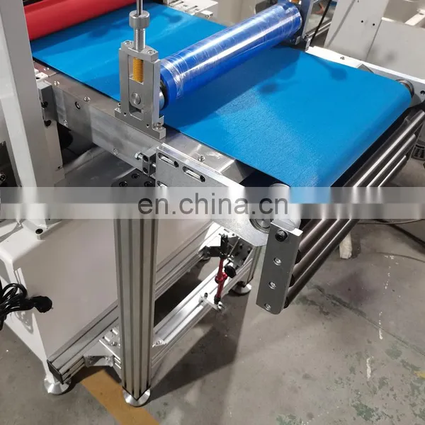 China Factory Custom Auto Integrated Anti-stick Conveyor Belt Rubber Cutting Machine photo-4