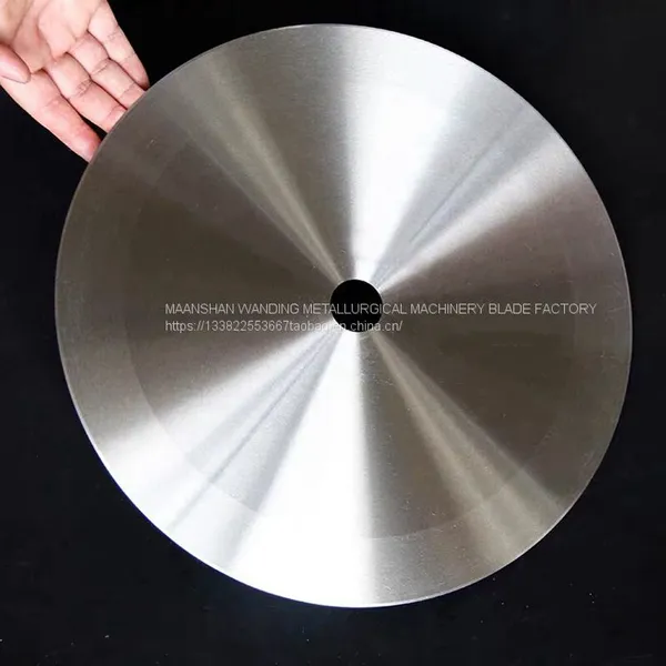 Slitting Cutter of Baling Machine Cloth Cutter Tungsten Steel Round Knife of Slitting Machine photo-2