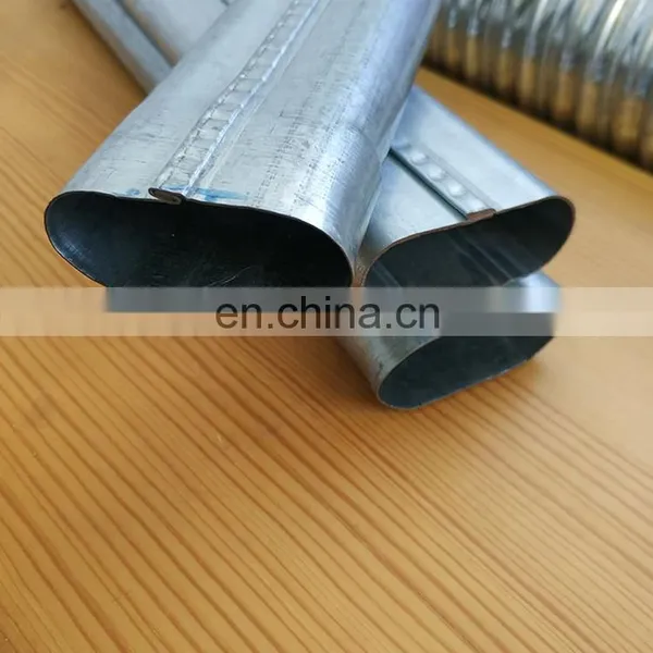 Automatic Oval Seamed Tubular Flat Duct Making Machine photo-3