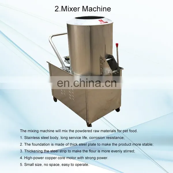 Multifunctional Fish Feed Extrusion Animal Small Cattle Feed Pellet Making Machine Price photo-5